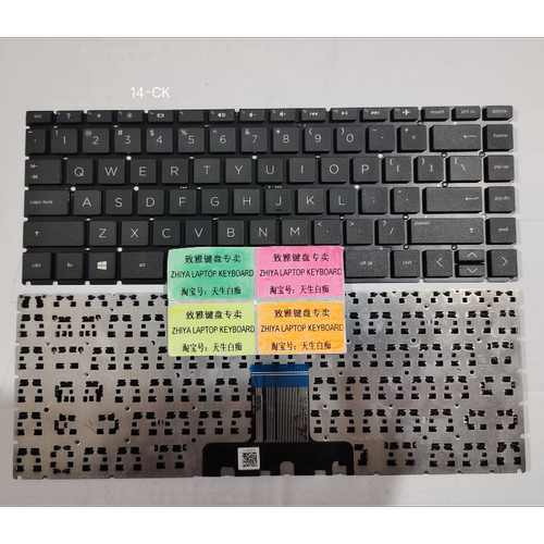 全新HP 14-CK 14-DH 14-DG 14-CM 14-DQ 14-FQ US 英文 键盘