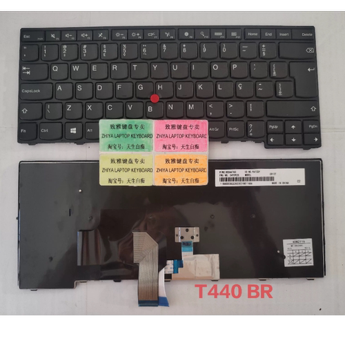 全新LENOVO T440 E455 T440S T450 BR 巴西文 键盘