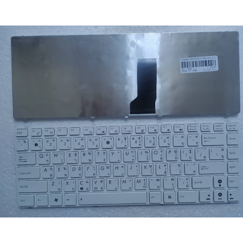 全新ASUS UL30 UL80 K42 X42J K42J UL30V TI 泰文 键盘