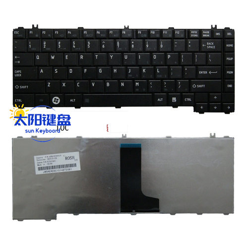 适用东芝 L700-C53B L700-C55R L700-T21N L700-T25N -T02R键盘