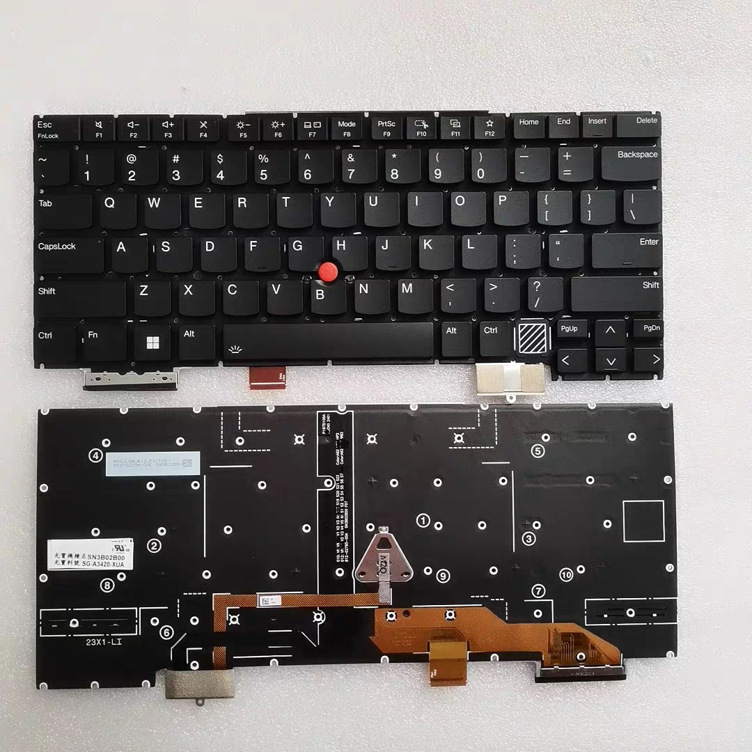 新适用Thinkpad YOGA X1 carbon Gen12 2024 2025 12th GEN13键盘