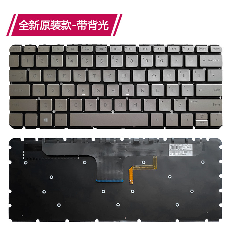 全新适用HP惠普 ENVY 13-AB 13-ab016nr TPN-I127 键盘