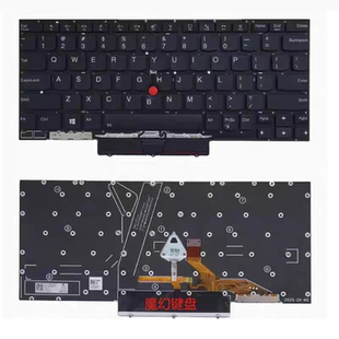 TP00128AB Gen7 Gen8 2023Yoga Gen键盘 全新适用联想X1 6th YOGA