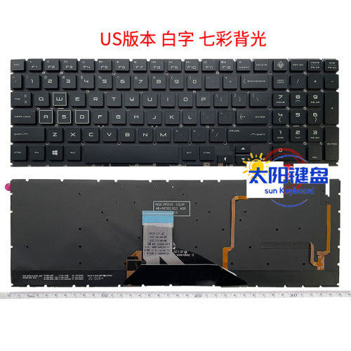 全新适用15-DH TPN-C143暗影精灵4/5 pro 15-DC TPN-Q211键盘