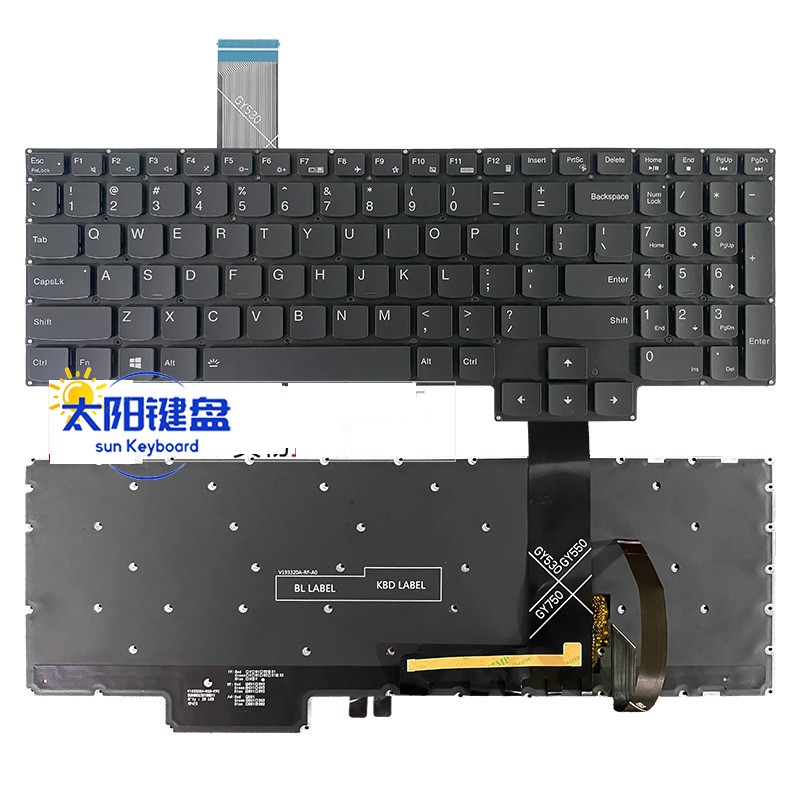 适用于联想Legion 5-15ARH05 15ARH05H 5-15IMH05 15IMH05H 键盘