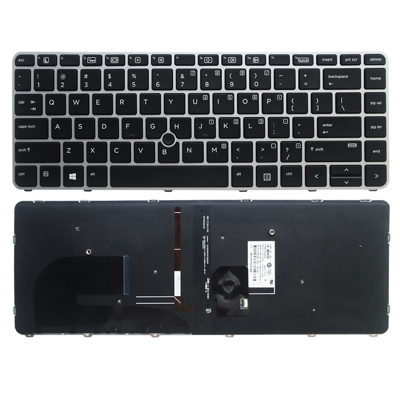 全新840 848 745 G3/G4 840r G4键盘HSTNN-I33C-4 ZBOOK 14