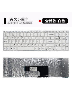 适用索尼SVF15 SVF152a23t SVF153a1qt SVF15327scp笔记本键盘