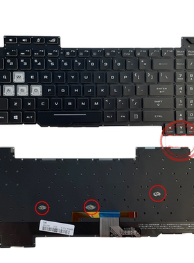 全新Asus华硕 冰刃3 枪神2 GL704GM GL704GV GL704GW键盘