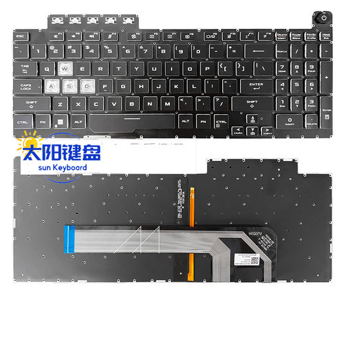 全新天选1 天选2 飞行堡垒8 FA506H FX706L FA706键盘FX506