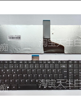 全新TOSHIBA C850 C855 C855D L850D L855 TR 土耳其 键盘