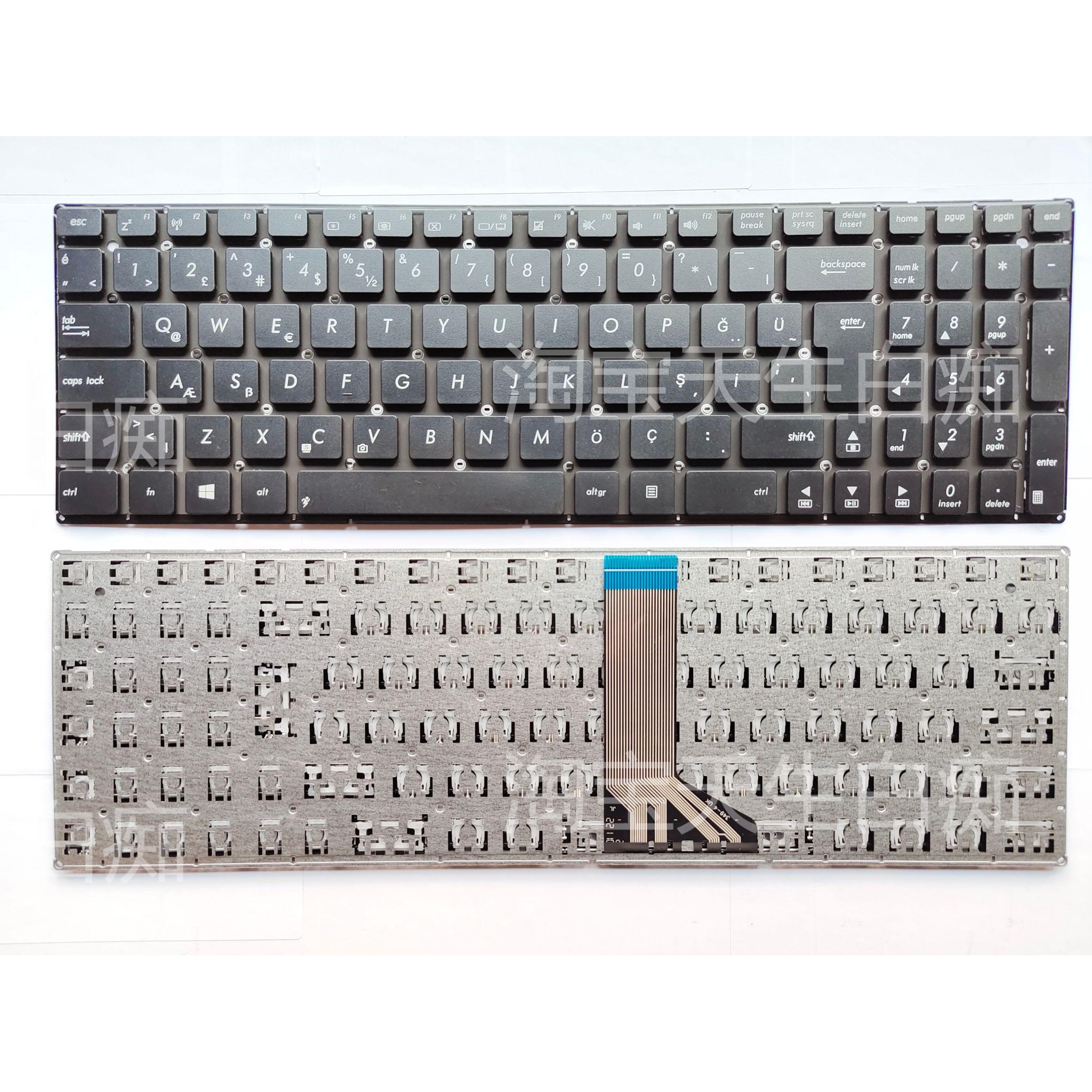 全新ASUS X551 X551C X551M X554 TR 土耳其文 键盘