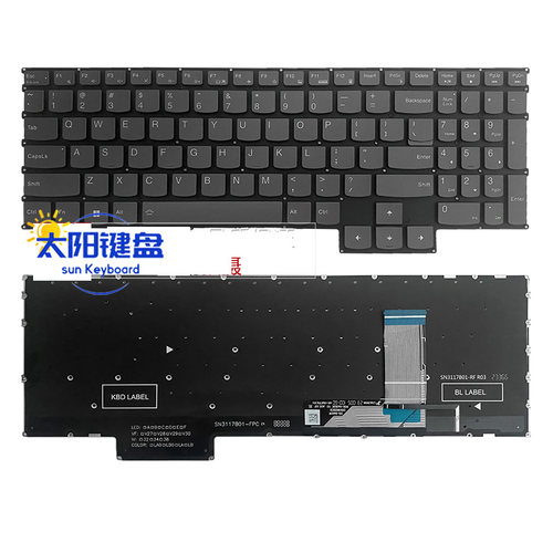 全新Y7000P IRH8 R7000P 2023 G5000 APH8 LOQ 15APH8键盘
