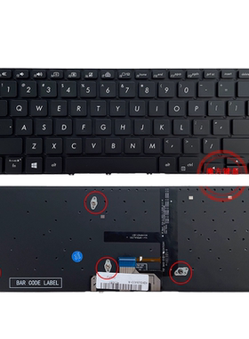 全新华硕Zenbook 14 UX433/F/FA/FN/FL UX434键盘U4300F Deluxe14