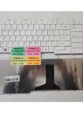 全新TOSHIBA C650 L650D L660 L655 L750 L755 US 白色 英文 笔记