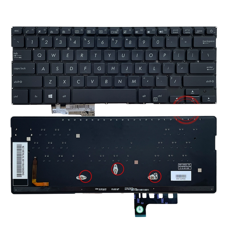 全新ASUS华硕U3100U UX331 UX331UN UX331UA/UAL/FAL UX331FN键盘