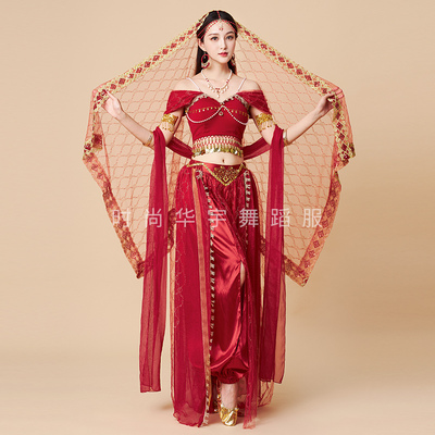 原创敦煌异域风情汉服女天竺公主