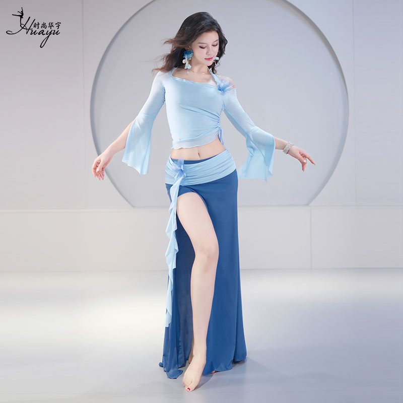 肚皮舞练功服仙女新款性感套装