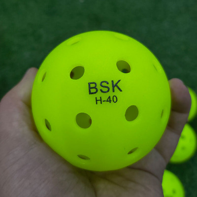 pickeball匹克球洞洞球40孔户外比赛训练专用球一体滚塑厂家直销