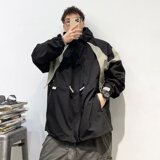 W26P85日系复古户外工装外套露营技能连帽夹克情侣宽松休闲百搭，男装夹克，星座218-1（原230）