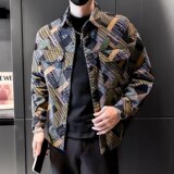 NZ85P65青春流行夹克翻领外穿百搭日系标准春秋单排扣潮潮流男原，男装夹克，星座218-1（原230）