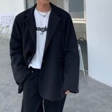 x214P65休闲西服男高级感秋季潮韩版宽松休闲小西装港风帅气百搭，男装西服，星座218-1（原230）