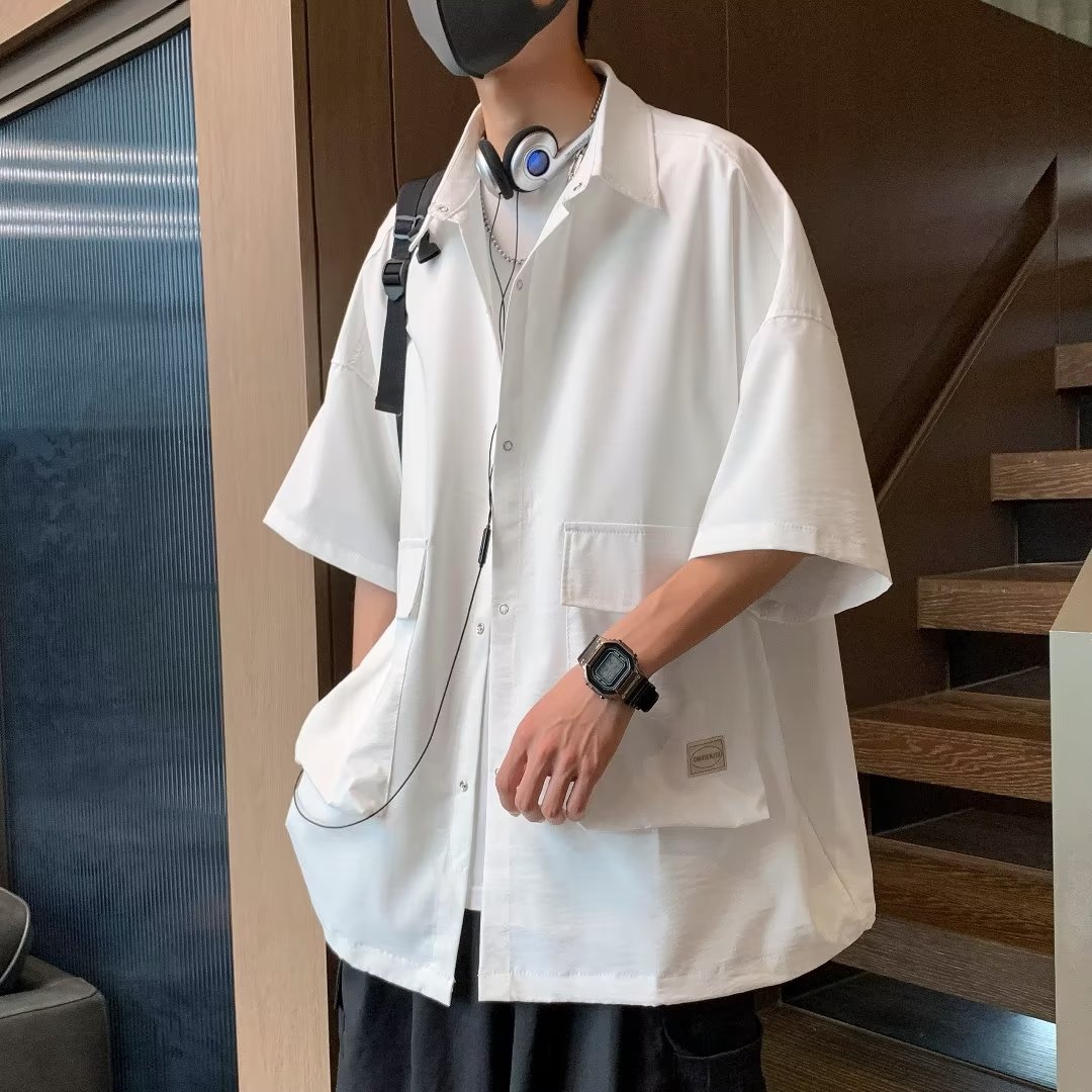 日常日系青春流行简约潮流标准衬衫男春季新款文艺五气质T308P45,男装衬衫,星座218-1（原230）