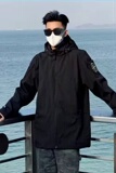J89P70简约春秋男慵懒夹克新款青春流行长袖原宿标准外穿印花拉链，男装夹克，星座218-1（原230）