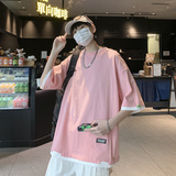 2024夏季新款潮牌短袖T恤男时尚圆领个性百搭半袖上衣服G103P30，男装T恤，星座218-1（原230）