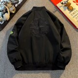 A620P60美式宽松薄款飞行服工装棒球服外套男2024春秋新款设计感，男装夹克，星座218-1（原230）