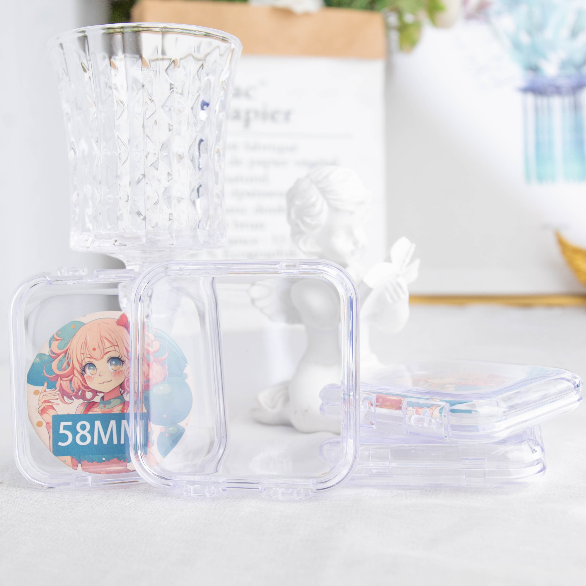 吧唧保护壳保护套收纳盒谷子谷美配件痛包装饰物谷美拍摄道具