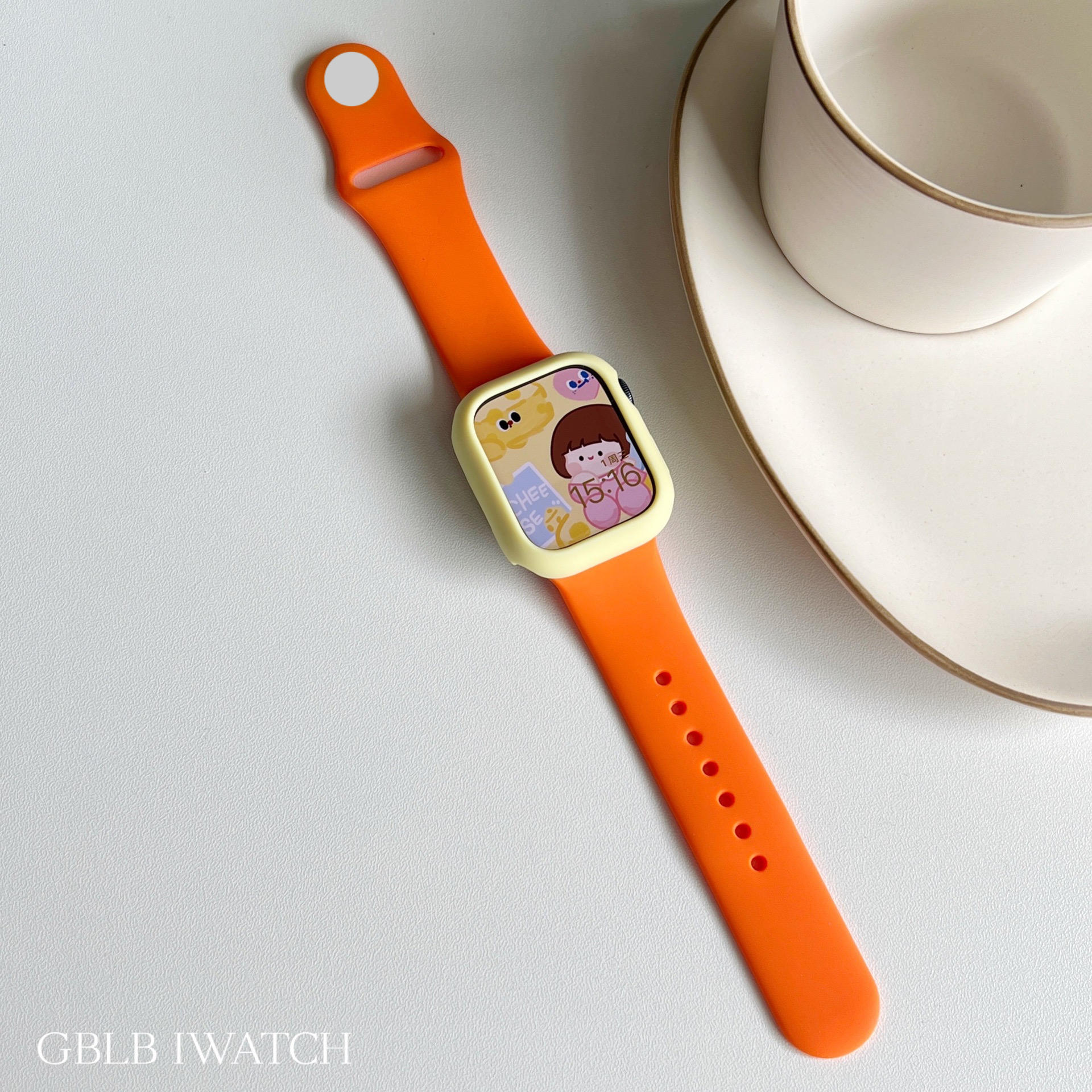 适用watchS10表带硅胶表带新颜色