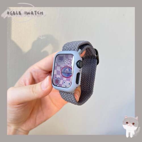 弹力编织可调节适用watchS11表带