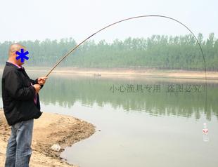 高碳台钓竿混养竿超硬超轻手竿东丽45t 乾合爽 风鲤鱼竿轻硬 鲫