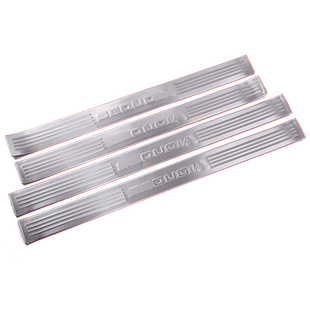 适用于丰田红杉门槛条 迎宾踏板 丰田红杉改装内饰不锈钢配件装饰