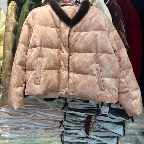 定制款宽松版羽绒服 不退换货