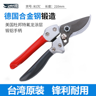 修枝剪果树修树枝剪园艺修花剪省力修剪粗枝剪刀 蟾虫817C台湾原装
