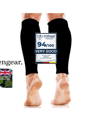 aZengear英国飞行神器经济舱长途飞机压力袜弹力压缩袜护腿袜男女