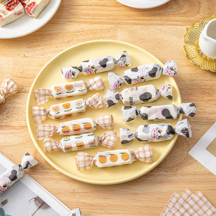 新款牛轧糖包装纸糖纸糖果阿胶糕纸包糖纸奶糖包装纸烘焙糯米纸