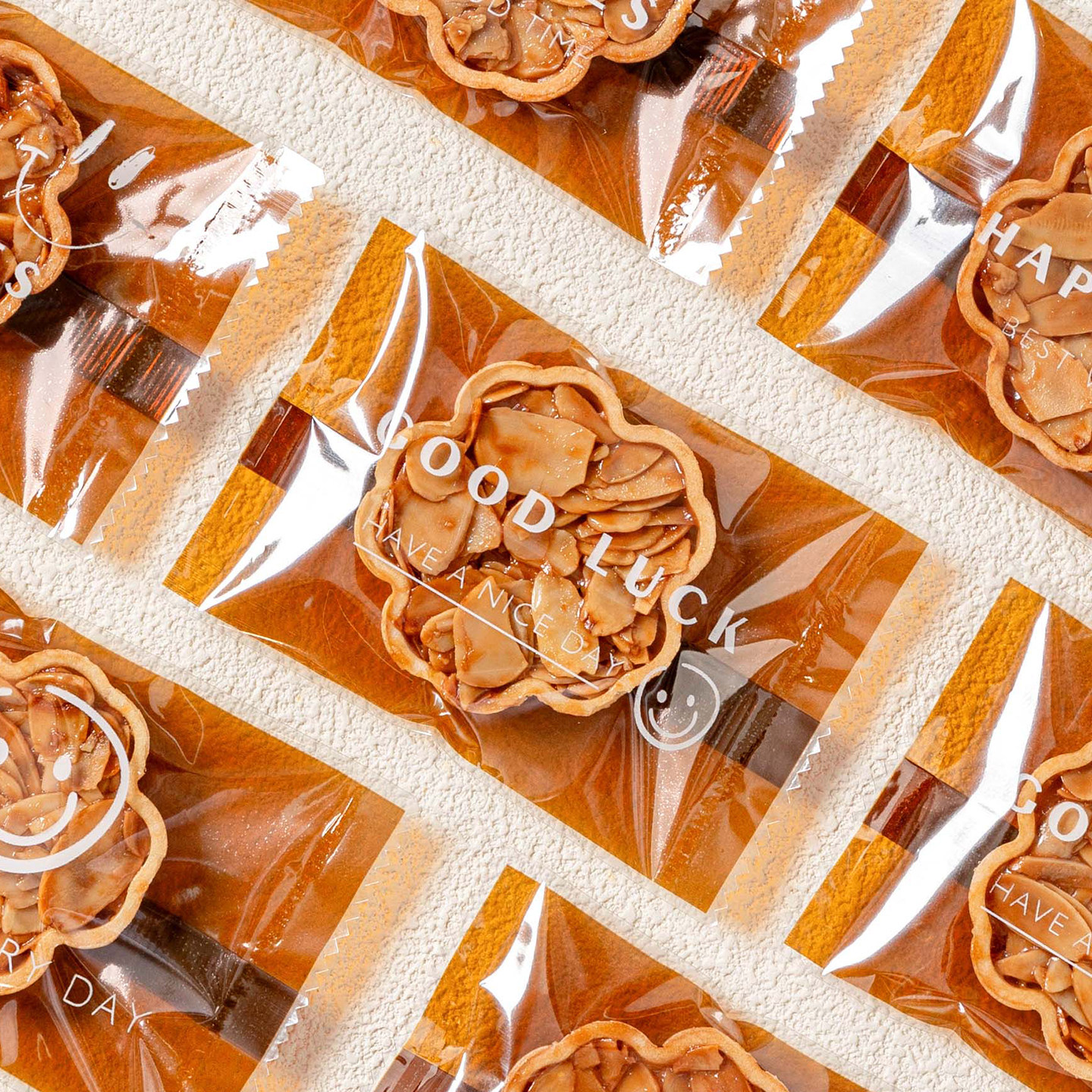 樱花糯米船包装袋单独立小机封饼干雪花酥糖果烘焙打包透明食品级