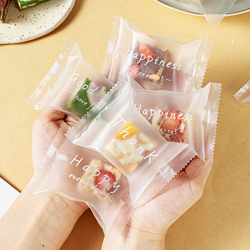 2025新款雪花酥机封袋子燕麦脆蔓越莓曲奇饼干牛轧饼阿胶膏包装袋