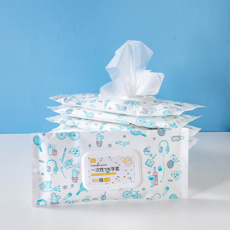 一次性手套抽取式成人TPE家用