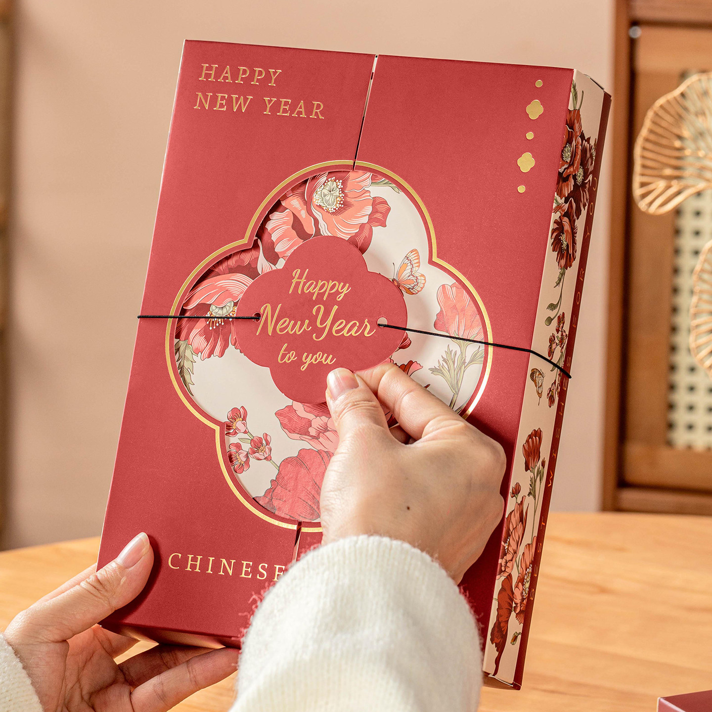 年货礼盒空盒2026迎新春节烘焙高级创意饼干零食特产包装袋子中式,厨房/烹饪用具,点心包装盒/包装袋,淘宝优惠券,粉丝福利购,淘宝优惠卷