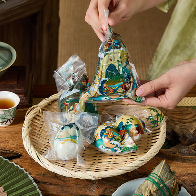 一次性食品级真空袋专用家密封保鲜可冷冻独立包装纹路光面小大号