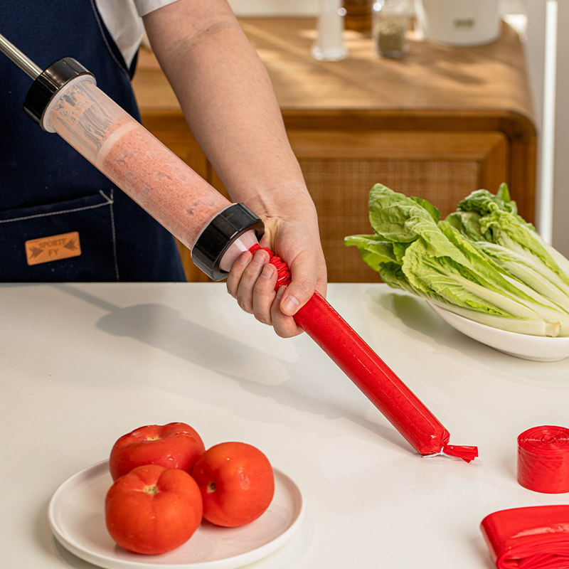 塑料肠衣灌香肠家用儿童自制腊肠灌衣肠的工具食品级肠皮