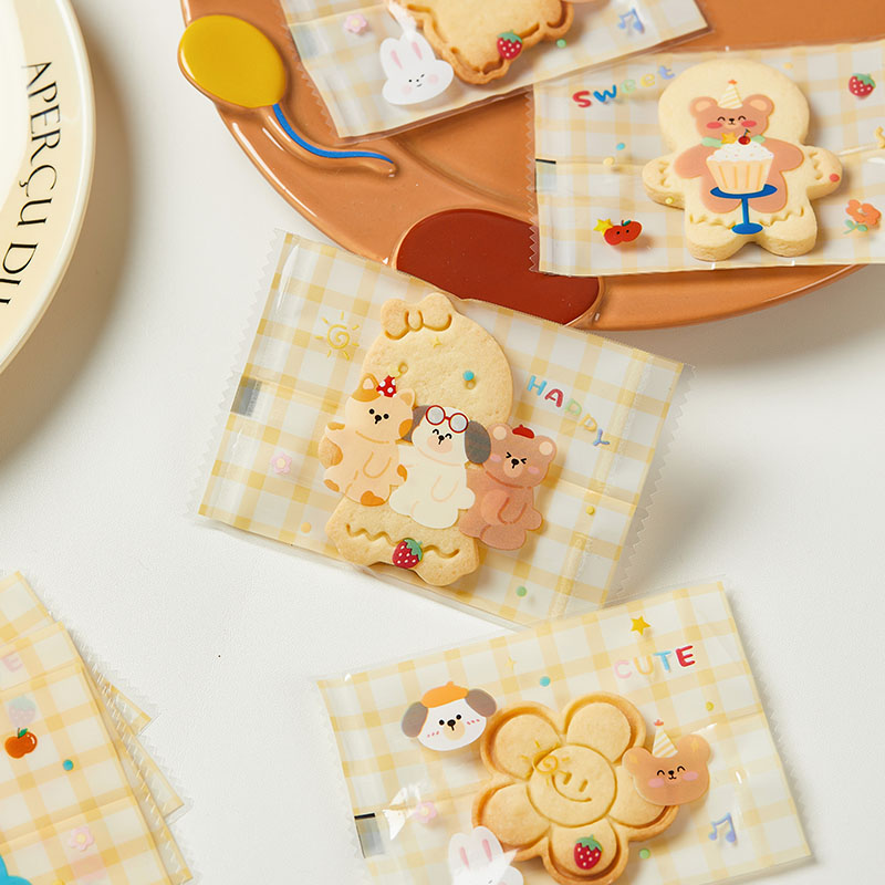 加厚饼干机封袋子燕麦脆雪花酥蔓越莓曲奇牛轧饼阿胶膏独立包装