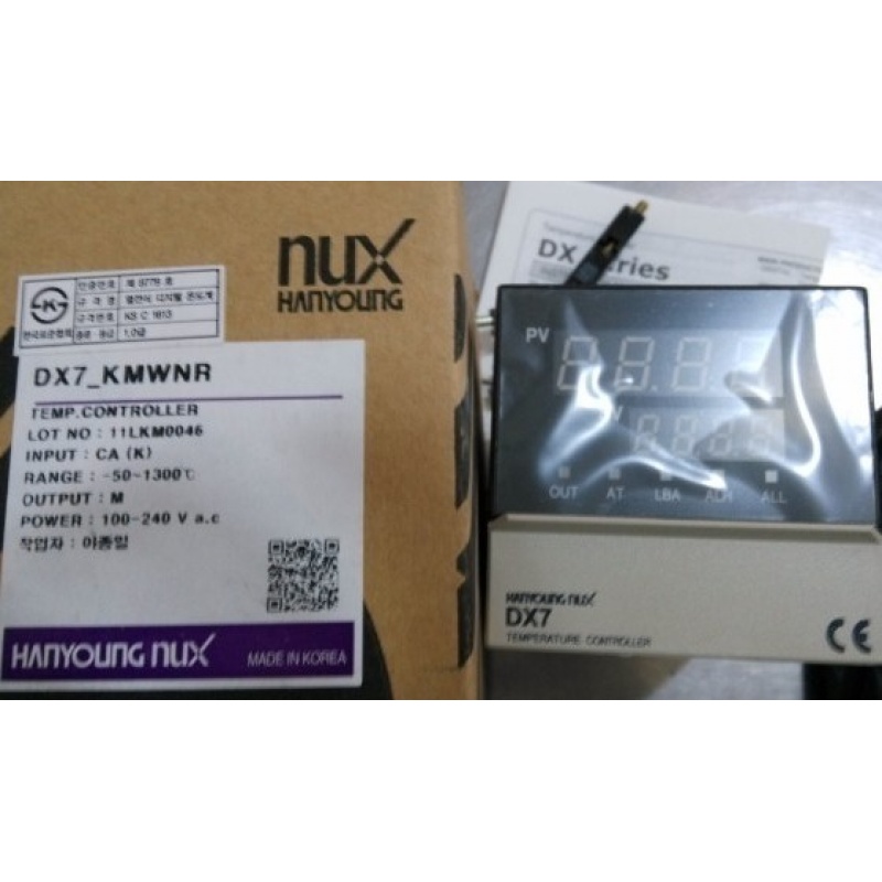 全新原装正品韩荣NUX温控器DX7-KMWNR DX7-PMWNR