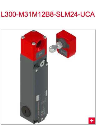 L300-M31M12B8-SLM24-SCA L300-M31M12B8-SLM24-UCA 劳易测门锁