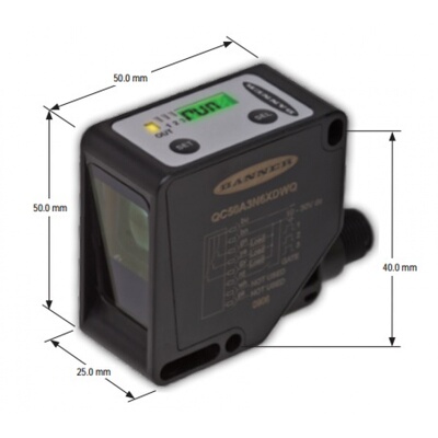 邦纳颜色真彩传感器QC50A3P6XDWQ,QC50A3N6XDWQ,QCX50A3P6XDWQ