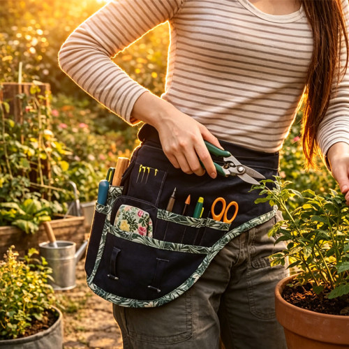 All-in-One Sewing Organizer Belt户外围裙工具包缝纫园艺腰包