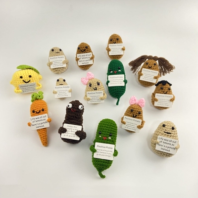 A手工毛线编织挂件网红风